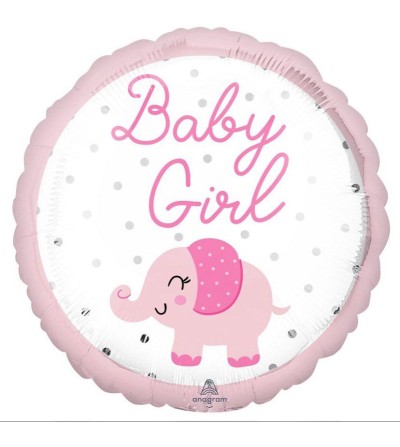 18″ Μπαλόνι ελεφαντάκι Baby  Girl