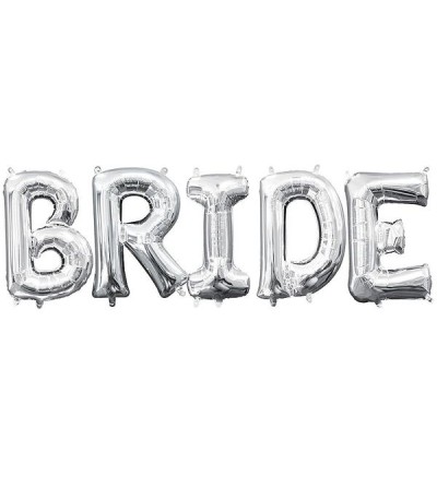 Μπαλόνι ασημί Bride (5 τεμ)