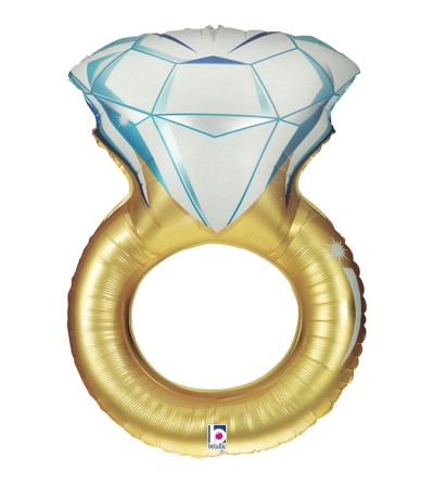 37″ Μπαλόνι Δαχτυλίδι γάμου